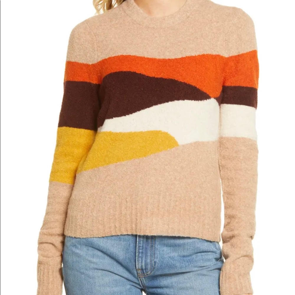 Faherty Summit Intarsia Sweater